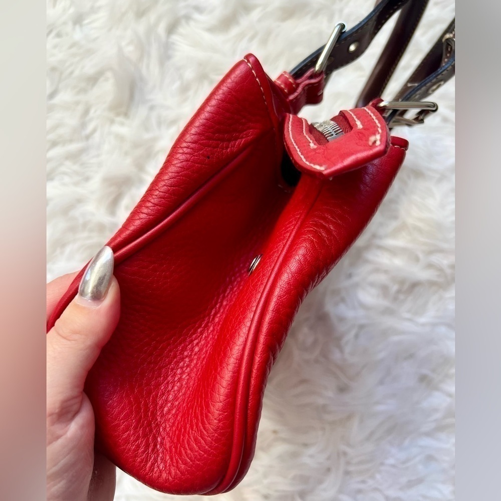 ❤️ Vintage Red Dooney and Bourke All Weather Purse Bag ❤️ - Picture 5 of 16